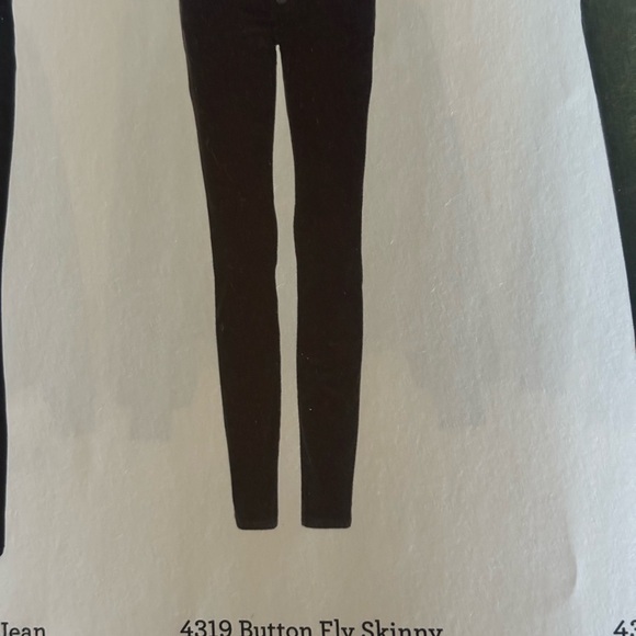 CAbi Button Fly Skinny Cords Chocolate Dark Brown Pants Size 10 EUC - Picture 2 of 8